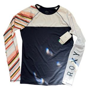 Roxy Long Sleeve Rash Guard XL